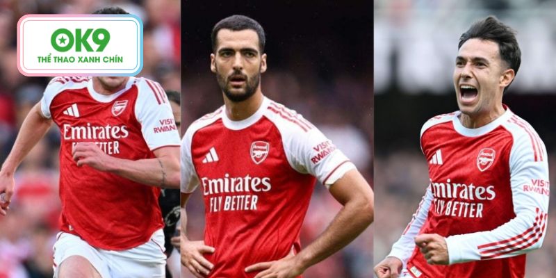 Hàng tiền vệ ba người của Arteta