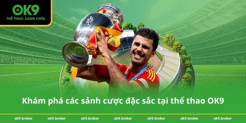 Khám phá các sảnh cược đặc sắc tại thể thao OK9