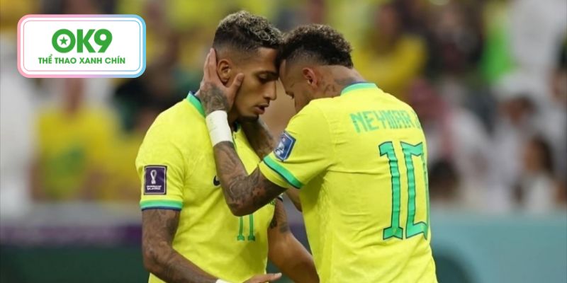 Neymar cho rằng việc Raphinha chỉ đứng thứ 5 là bất công