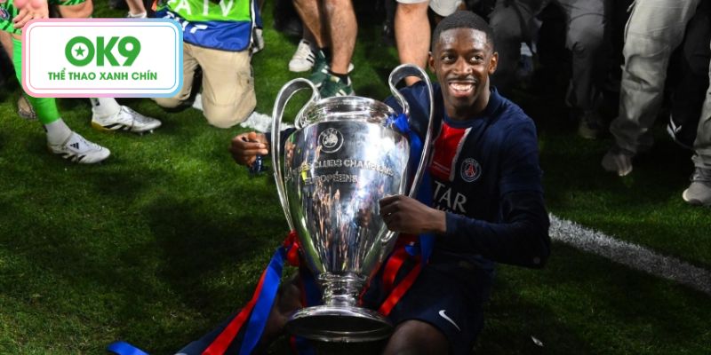 Thành tích ấn tượng cùng PSG đưa Dembele trở thành ứng viên sáng giá cho Quả bóng Vàng